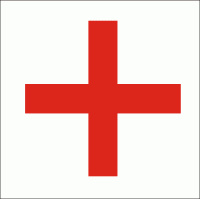 Minisymbol pro DZP a evakuační plány: Zdravotnická pomoc - Dokumentace požární ochrany