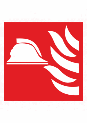 Požární bezpečnostní tabulka symbol bez textu - Požární zbrojnice