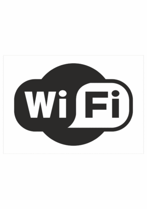 Značení budov, prostorů a vstupů - Označení wifi připojení: WIFI (Znak)