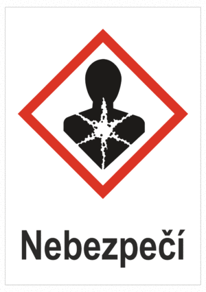 Značení nebezpečných látek a obalů - Symboly GHS Nebezpečí: Nebezpečné pro zdraví