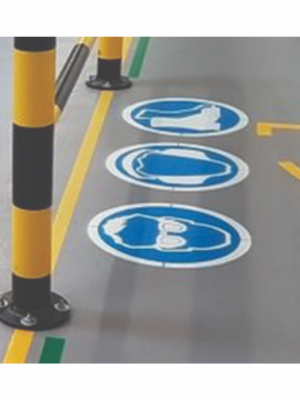 Podlahové značky PVC pro lehký provoz