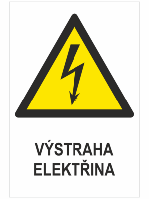 Výstraha - Elektřina
